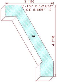 Crown 5-21/32" - 2 Crown 5-21/32" - 2