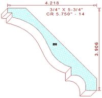 Crown 5-3/4" - 14 Crown 5-3/4" - 14