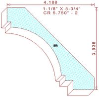 Crown 5-3/4" - 2 Crown 5-3/4" - 2