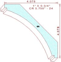 Crown 5-3/4" - 24 Crown 5-3/4" - 24