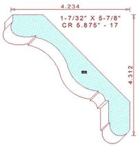 Crown 5-7/8" - 17 Crown 5-7/8" - 17