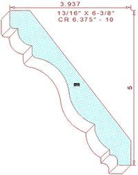 Crown 6-3/8" - 10