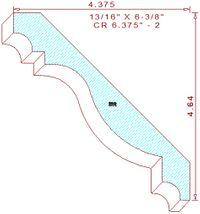 Crown 6-3/8" - 2 Crown 6-3/8" - 2