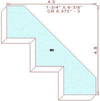 Crown 6-3/8" - 3 Crown 6-3/8" - 3