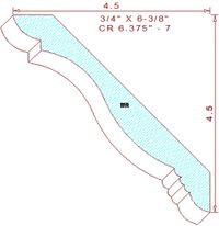 Crown 6-3/8" - 7 Crown 6-3/8" - 7