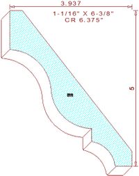 Crown 6-3/8" Crown 6-3/8"