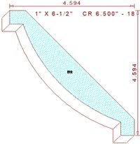Crown 6-1/2" - 18 Crown 6-1/2" - 18