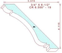 Crown 6-1/2" - 19 Crown 6-1/2" - 19
