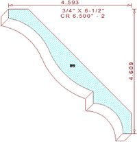 Crown 6-1/2" - 2 Crown 6-1/2" - 2