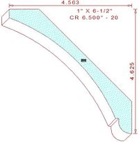 Crown 6-1/2" - 20 Crown 6-1/2" - 20