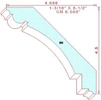 Crown 6-1/2" Crown 6-1/2"