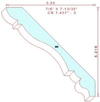 Crown 7-7/16" - 3