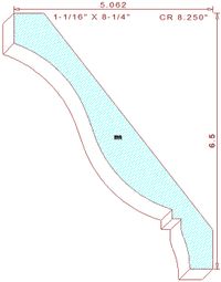 Crown 8-1/4" Crown 8-1/4"