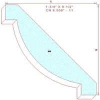 Crown 8-1/2" - 11 Crown 8-1/2" - 11