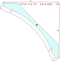 Crown 8-1/2" - 14 Crown 8-1/2" - 14