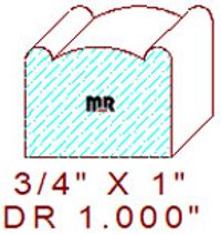 Face Frame Moulding 1"