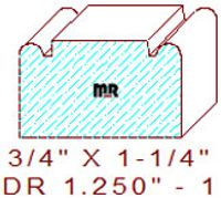 Face Frame Moulding 1-1/4" - 1 Face Frame Moulding 1-1/4" - 1