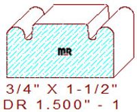 Face Frame Moulding 1-1/2" - 1