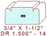 Face Frame Moulding 1-1/2" - 14