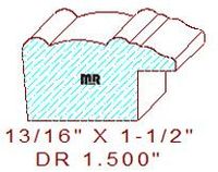 Drawer Front Moulding 1-1/2" Drawer Front Moulding 1-1/2"