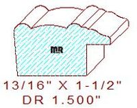 Drawer Front Moulding 1-1/2"