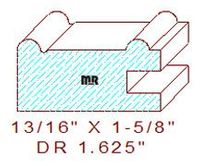 Cabinet Door Stile/Rail 1-5/8"