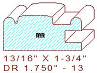 Drawer Front Moulding 1-3/4" - 13