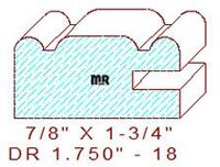 Drawer Front Moulding 1-3/4" - 18