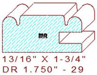 Drawer Front Moulding 1-3/4" - 29 Drawer Front Moulding 1-3/4" - 29