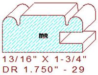 Drawer Front Moulding 1-3/4" - 29