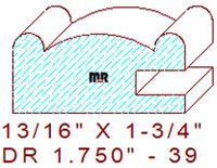 Drawer Front Moulding 1-3/4" - 39