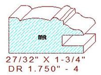 Cabinet Drawer Front 1-3/4" - 4