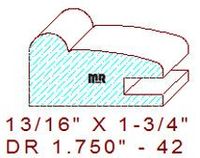Drawer Front Moulding 1-3/4" - 42 Drawer Front Moulding 1-3/4" - 42
