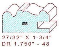 Cabinet Drawer Front 1-3/4" - 48 Cabinet Drawer Front 1-3/4" - 48
