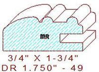 Drawer Front Moulding 1-3/4" - 49 Drawer Front Moulding 1-3/4" - 49