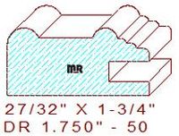 Drawer Front Moulding 1-3/4" - 50