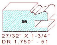 Drawer Front Moulding 1-3/4" - 51 