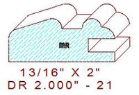 Drawer Front Moulding 2" - 21 