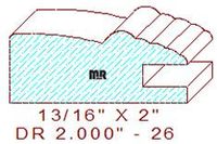 Drawer Front Moulding 2" - 26