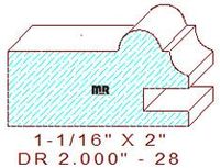Drawer Front Moulding 2" - 28 Drawer Front Moulding 2" - 28