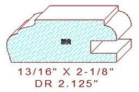 Cabinet Door Moulding 2-1/8" Cabinet Door Moulding 2-1/8"