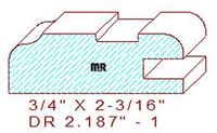 Cabinet Door Moulding 2-3/16" - 1