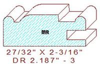 Cabinet Door Moulding  2-3/16" - 3