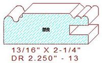 Drawer Front Moulding 2-1/4" - 13 Drawer Front Moulding 2-1/4" - 13