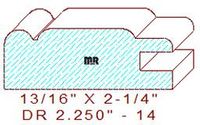 Cabinet Door Moulding 2-1/4" - 14 Cabinet Door Moulding 2-1/4" - 14