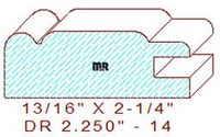 Cabinet Door Moulding 2-1/4" - 14