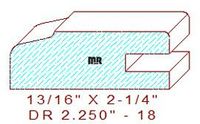 Drawer Front Moulding 2-1/4" - 18 Drawer Front Moulding 2-1/4" - 18