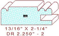 Cabinet Door Moulding 2-1/4" - 2 Cabinet Door Moulding 2-1/4" - 2