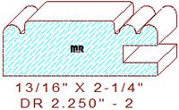 Cabinet Door Moulding 2-1/4" - 2