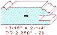 Cabinet Door Moulding 2-1/4" - 20